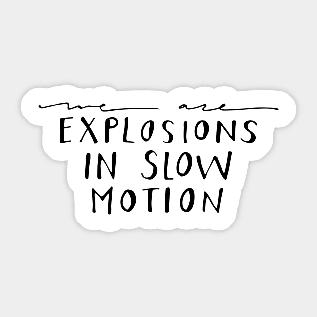 Explosions Sticker by olxmichaila